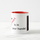 Mug Mugue touche à mon cœur (Centre)