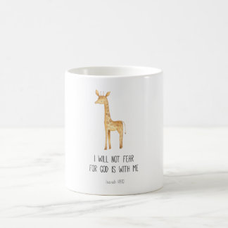 Mug Mugue Verset Biblique Animal Safari Enfants Je Ne