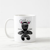Mug Mugue Zèbre Ninja (Gauche)