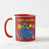 MUG MUGUEAU OISEAU CRÉATIF POUR CADEAU (Gauche)