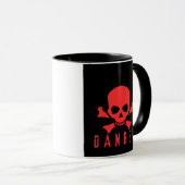 MUG MUGUES À CAFE MOTIF VIRUS (Devant droit)