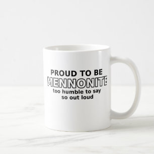 Mug Muguet Mennonite drôle fier Humour