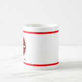 Mug Mugueuse Croix de Malte Rouge Pompiers (Centre)