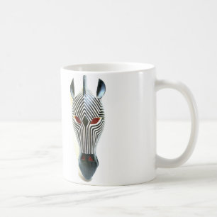 Mug mugueuse de zèbres d'Afrique