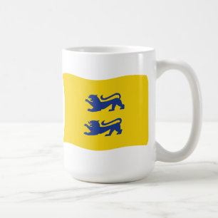 Mug Mugueuse du drapeau de la minorité danoise du Schl