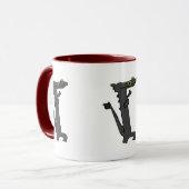 Mug mule dansante sans dents (Devant gauche)