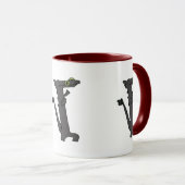 Mug mule dansante sans dents (Devant droit)