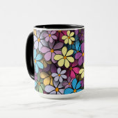 Mug Mulicolor floral (Devant gauche)