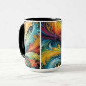 Mug Multi-Abstrait (Devant gauche)