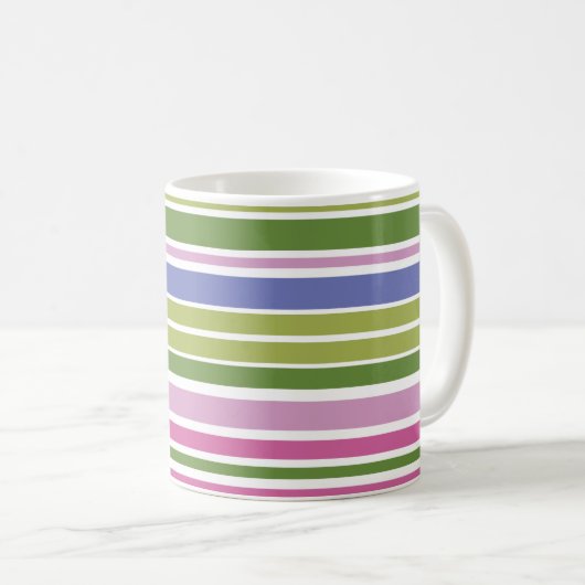 Mug multi-bandes (Devant droit)