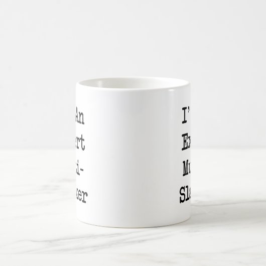 Mug multi-slacker expert - blanc (Centre)
