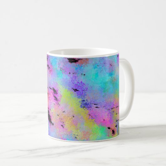 Mug Multicolor Abstrait (Devant droit)