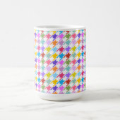 Mug Multicolor Houndstooth+Motif blanc (Centre)
