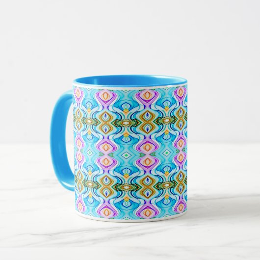 Mug Multicolore cool (Devant gauche)