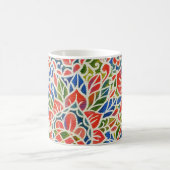 Mug Multicolore Paisley Imprimer Motif Batik (Centre)