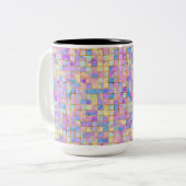 MUG MULTICOLORÉ PASTEL (Devant gauche)