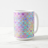 MUG MULTICOLORÉ PASTEL (Devant droit)