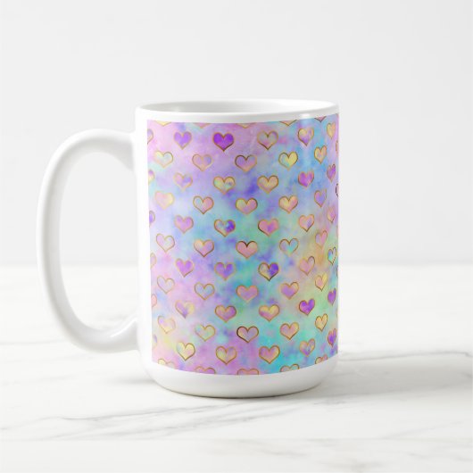 MUG MULTICOLORÉ PASTEL (Gauche)