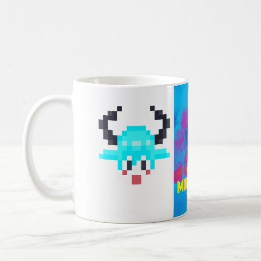 Mug multicolored bull (Gauche)