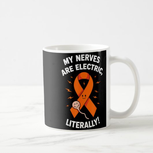 Mug Multiple Sclerosis Awareness 2025 -orange Ribbon_ (Droite)