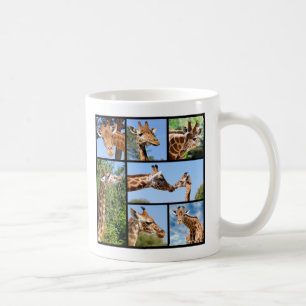 Mug Multiples photos de girafes