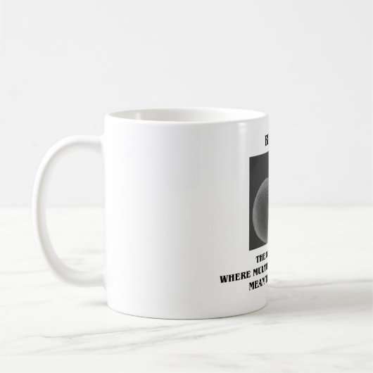 Mug Multiplication de Division des affaires (Gauche)