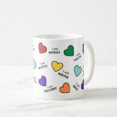 Mug Multiplication et motivation de la pâte à café (Devant droit)