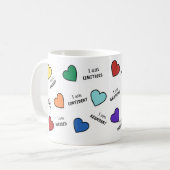 Mug Multiplication et motivation de la pâte à café (Devant gauche)