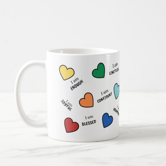 Mug Multiplication et motivation de la pâte à café (Gauche)