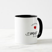 Mug Mum Established New Mom Gift (Devant droit)
