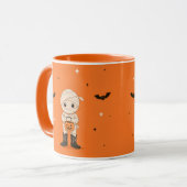Mug Mummy Kawaii Halloween Mignon (Devant gauche)