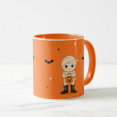 Mug Mummy Kawaii Halloween Mignon (Devant droit)