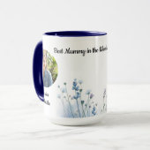 Mug Mummy’s Little Wildflowers Personalized Name (Devant gauche)