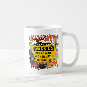 Mug Mummy Sorcière et ses Petits Monstres, Halloween