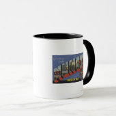 Mug Muncie, Indiana - Scènes de grandes lettres (Devant droit)