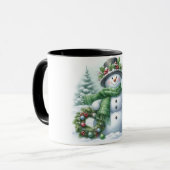 Mug Muñeco de nieve (Devant gauche)