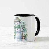 Mug Muñeco de nieve (Devant droit)