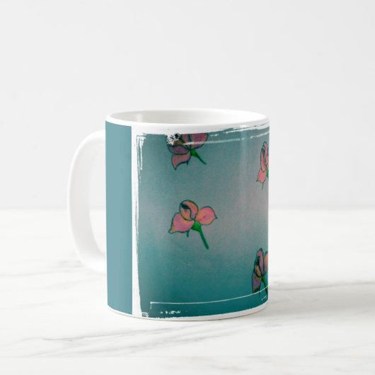 Mug muqueuse à bande verte (Devant gauche)
