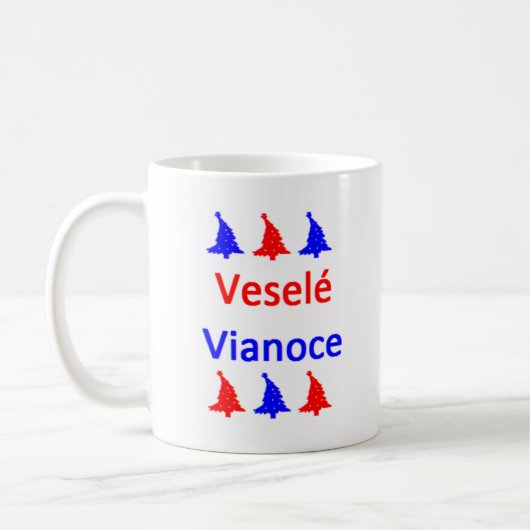 Mug muqueuse à café vesele vianoce (Gauche)