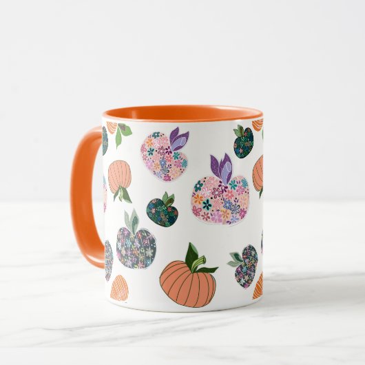 Mug muqueuse citrouille (Devant gauche)