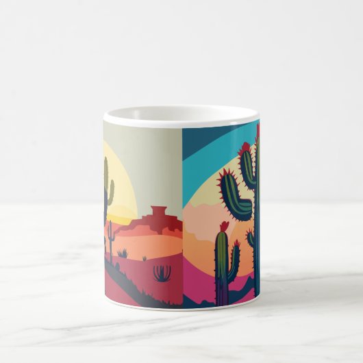 Mug muqueuse de cactus cool (Centre)