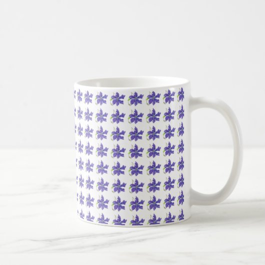 Mug muqueuse de fleur de clematis (Droite)