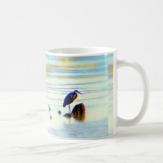 Mug muqueuse de héron bleu (Droite)