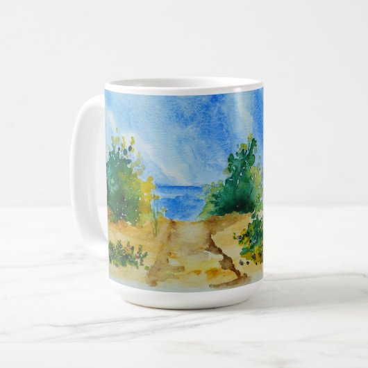 Mug muqueuse de plage (Devant gauche)