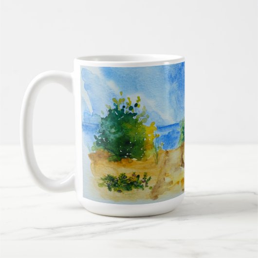 Mug muqueuse de plage (Gauche)