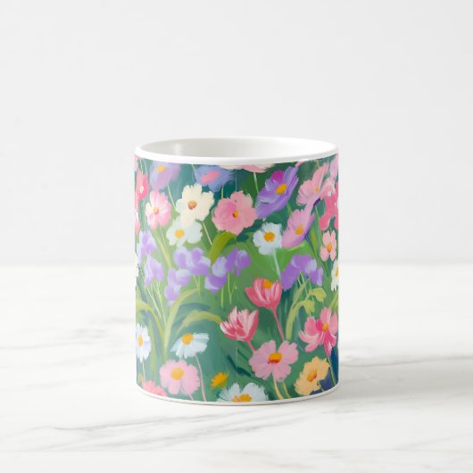 Mug muqueuse de routine matinale florale (Centre)