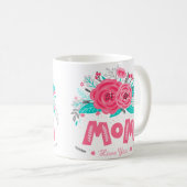 Mug muqueuse de routine matinale florale (Devant droit)