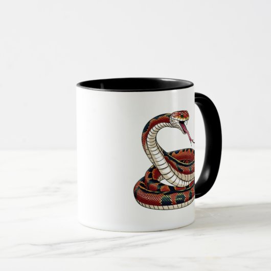 Mug muqueuse de serpent (Devant droit)