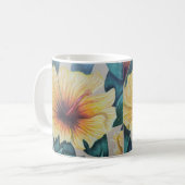 Mug muqueuse d'hibiscus jaune (Devant gauche)