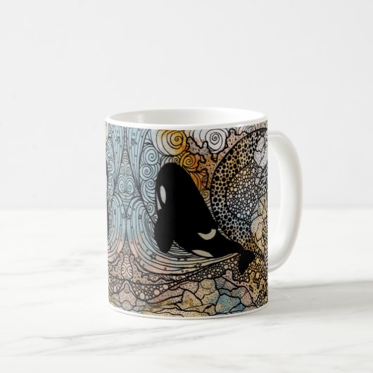 Mug Muqueuse d'Orca (Devant droit)